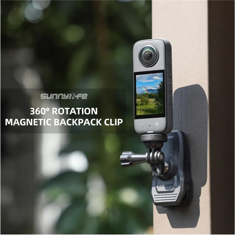 Camera Hành Động Cho OSMO 360 DJI Action 5 4 3 DJI Go 3 3S GoPro13 12 11 10 9 360 Độ Mũ Xoay Đai Ba 
