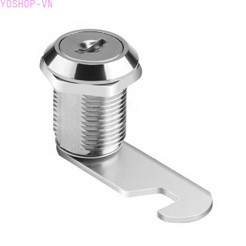 [Ysp]Metal Alloy Lock Cylinder with 5 Keys for Cabinet Drawer Cupboard Locker
