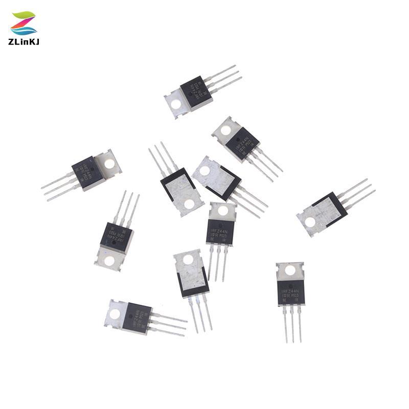 ZLinKJ 10 chiếc 55V 49A IRFZ44N IRFZ44 Điện Transistor MOSFET N-Channel Mới