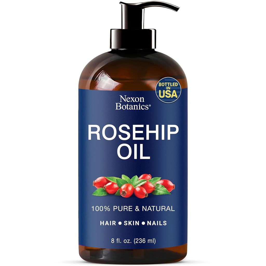 Dầu Hoa Hồng Cho Mặt 8 fl oz - Dầu Hạt Hoa Hồng Cho Gua Sha, Massage Và Chăm Sóc Da - Aceite de Rosa