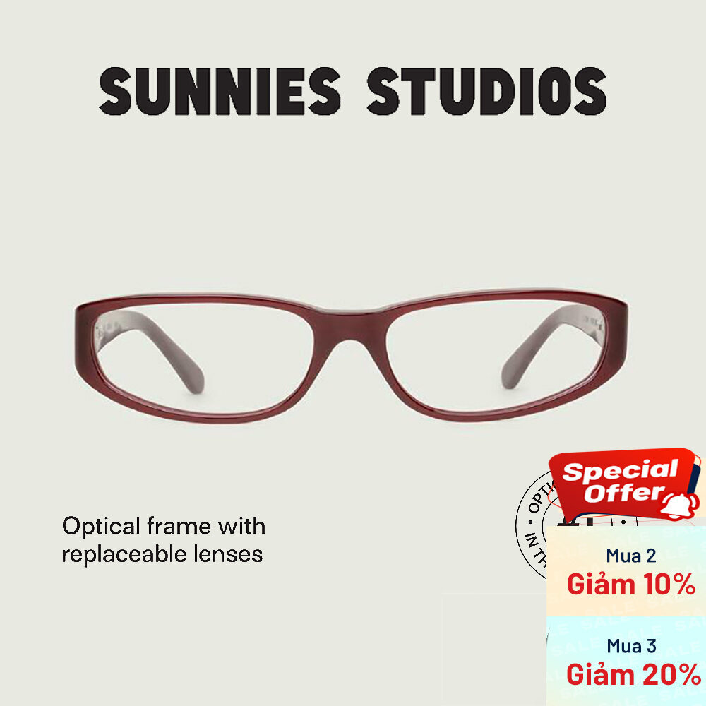 SUNNIES STUDIOS - Kính Cận Lane Crimson - SS1191A-C270S