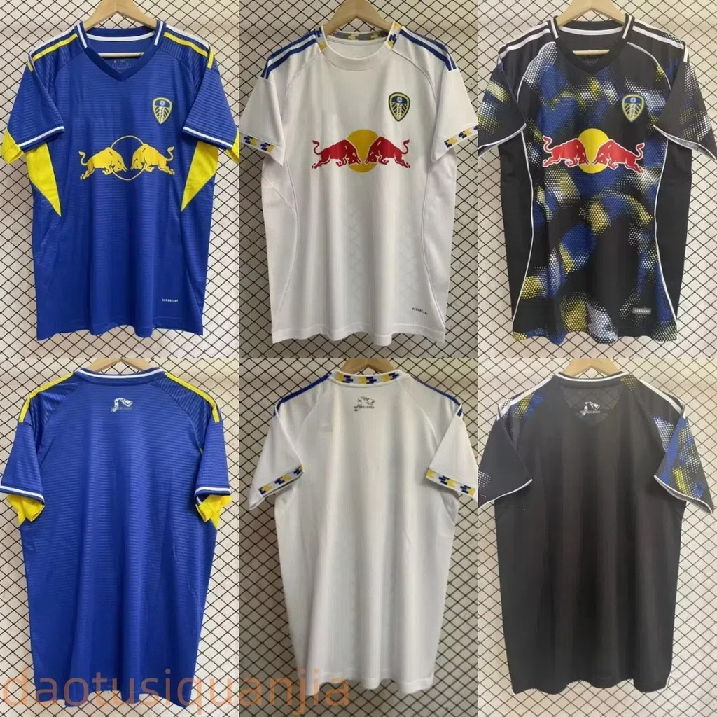 Áo Bóng Đá Away Leeds United 2025-2026, Phù Hợp Nam Nữ, Short Sleeve