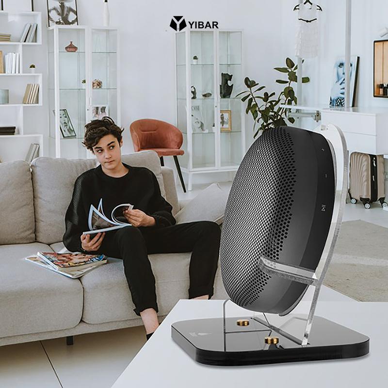 YIBAR Loa Acrylic Để Bàn Đứng Vít Cố Định Loa Giá Chống Trơn Trượt Có Đệm Phụ Kiện Cho Beosound A1 /