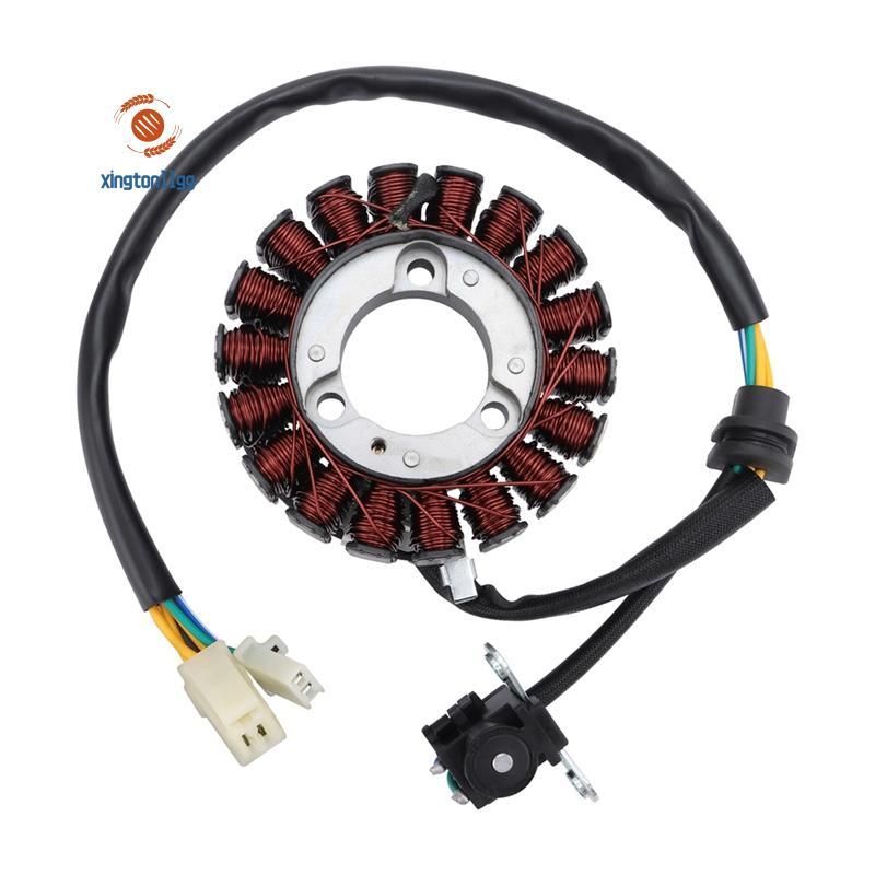 Máy Phát Điện Xe Máy Cuộn Dây Stator Cho CBF125 GLR125 2015-2018 Cao Mới Phụ Kiện Xe Máy