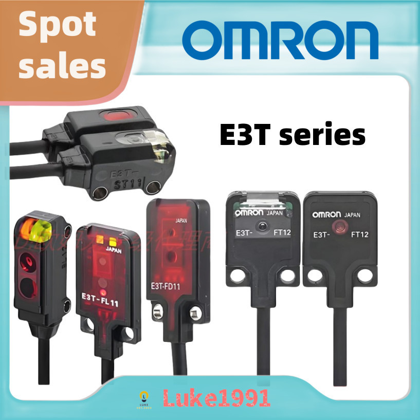 Omron E3T-SL11 / SL12 / SL22 E3T-ST11 / ST12 / ST21 / FD11 / FD21 Công tắc quang điện Hàng có sẵn