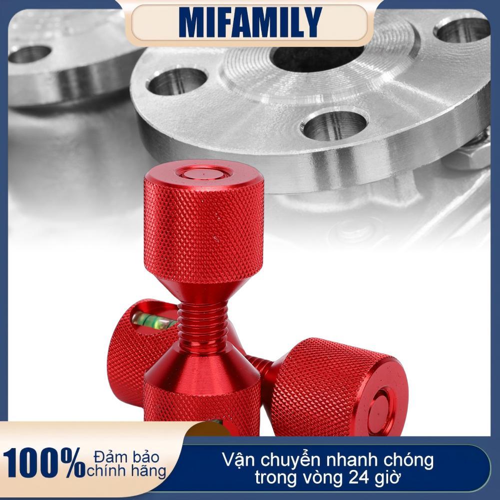 mifamily.vn 2 Chân Hai Lỗ 1-1/8in Hợp Kim Nhôm 2 Chân Căn Chỉnh Mặt bích được Tích Hợp Màu Đỏ Anodiz