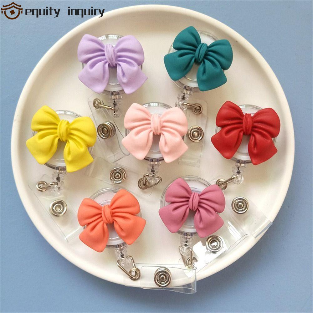 YÊU THÍCH YÊU THÍCH Giá đỡ huy hiệu có thể thu vào, Thẻ ngực 3D Flora Nurse Badge Reel, Huy hiệu Cil