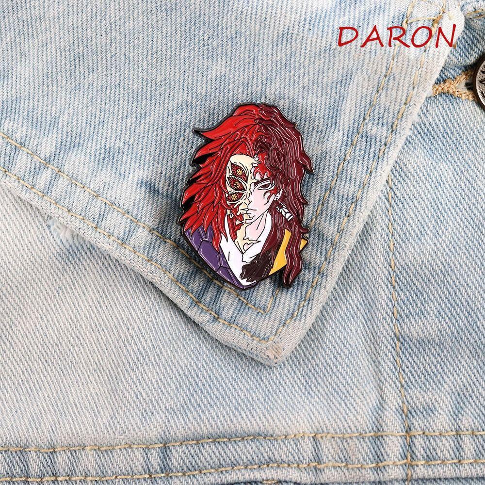 DARON Demon Slayer Pin, Anime Hàng Hóa Tomioka Giyu Hoạt Hình Anime Trâm Cài Pin, Thời Trang Tsuyuri