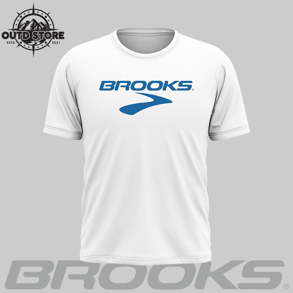 039 Áo thun Brooks Baju Brooks (Áo thun sợi nhỏ) Áo thun ngoài trời Áo thun đi bộ đường dài Áo thun 