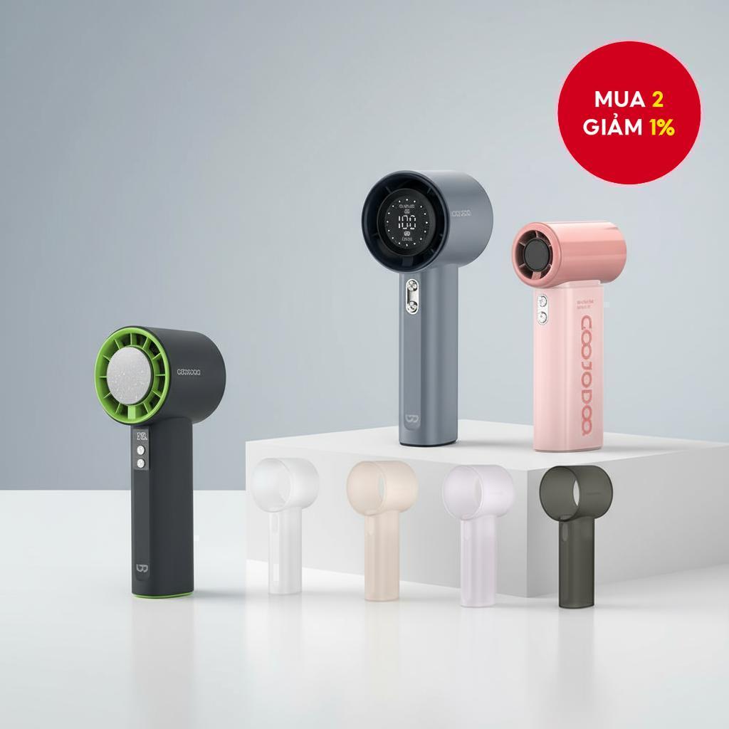 Vỏ bảo vệ silicon GOOJODOQ cho các mẫu quạt mini GFS001 GFS006 GFS007 GFS009, có thể giặt và co giãn