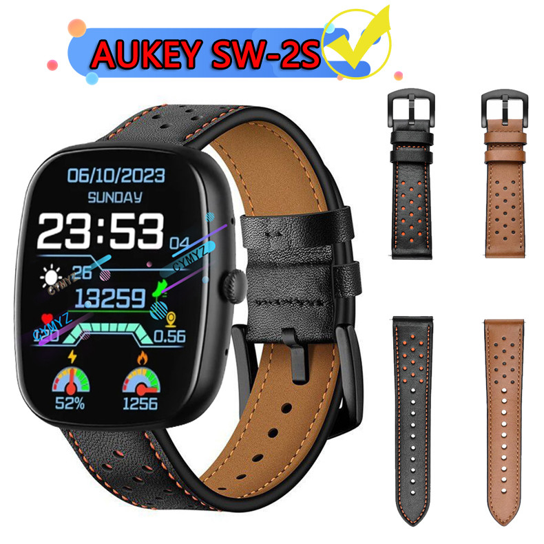 Aukey sw-2s Dây đeo đồng hồ thông minh Dây da aukey sw2s Dây đeo thể thao