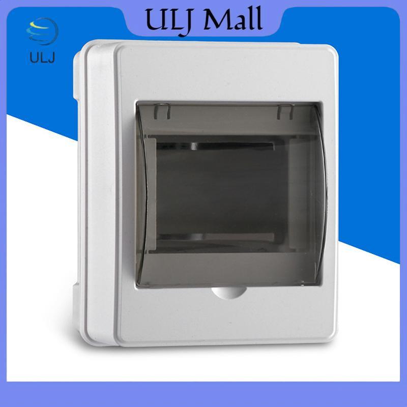 Hộp nối ULJ 2-4Ways Vỏ trong suốt ngoài trời Hộp phân phối điện chống nước bằng nhựa Bộ ngắt mạch Hộ