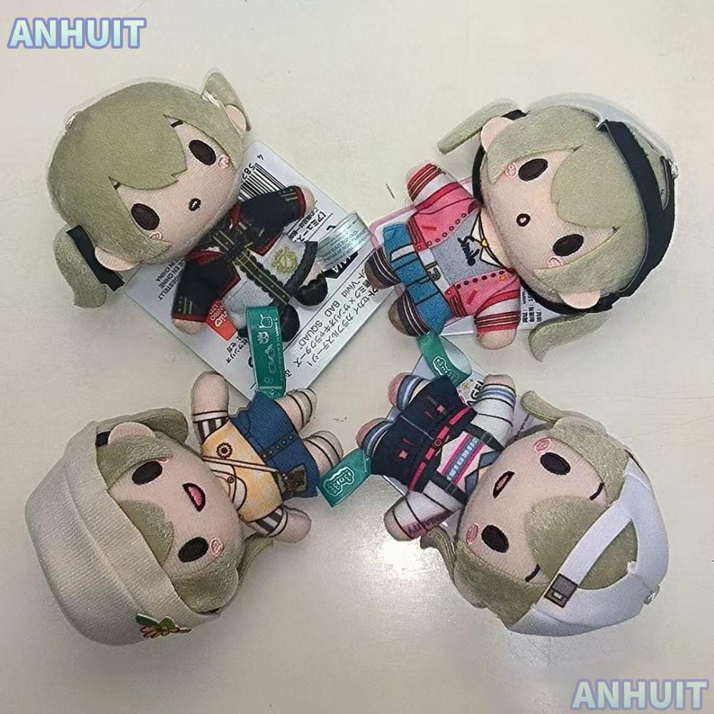 Móc khóa búp bê sang trọng ANHUIT PJSK, Akiyama Mizuki Project Sekai Đồ chơi nhồi bông, Phim hoạt hì