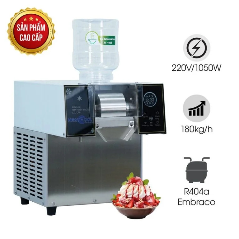 Máy làm kem tuyết bingsu cao cấp XSL-300F NEWCOOL - Gía bán chưa bao gồm phí nhà bán vận chuyển
