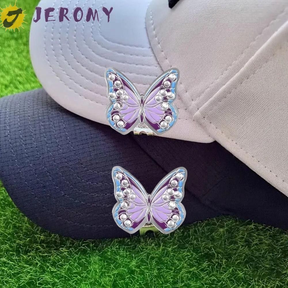 JEROMY Golf Cap Clip, Hình con bướm Từ Golf Bóng Mark, Thể Thao Cap Vị Trí Bóng Côn Trùng Ong Trang 
