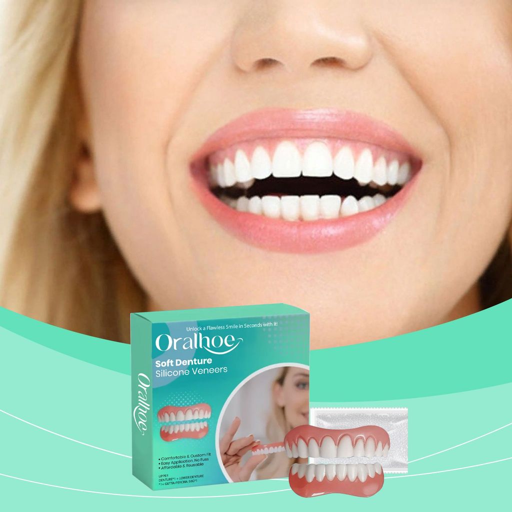 ORALHOE Răng Giả Sửa Đổi Niềng Răng Làm Đẹp Niềng Răng Cải Thiện Nụ Cười Kỳ Nghỉ Đẹp Chất Liệu Thoải