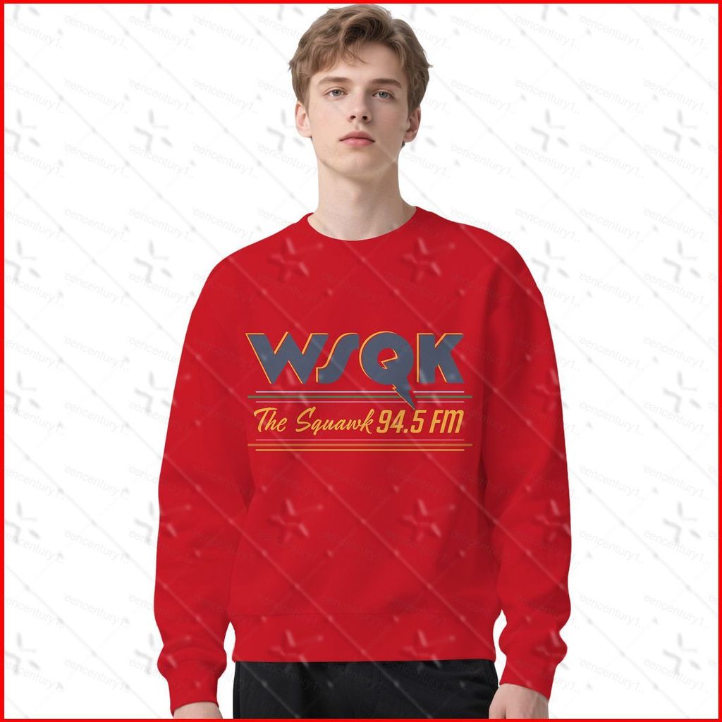 GC1 Stranger Things 5 WSQK Radio Anime Áo Unisex Dài Tay Top GC1