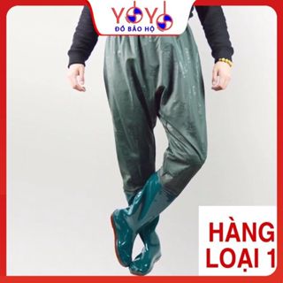 Ủng Liền Quần Làm Ruộng Làm Ao 2 Lớp - Ủng Đi Mưa Làm Bếp Làm Vườn Bảo Hộ Lao Động