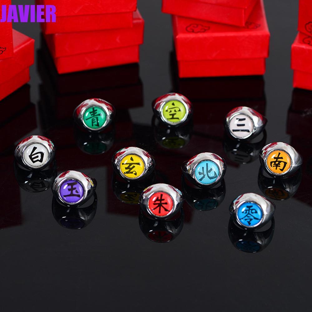 Nhẫn cosplay Akatsuki cho Itachi và Orochimaru, DIY trang sức dành cho nam và nữ