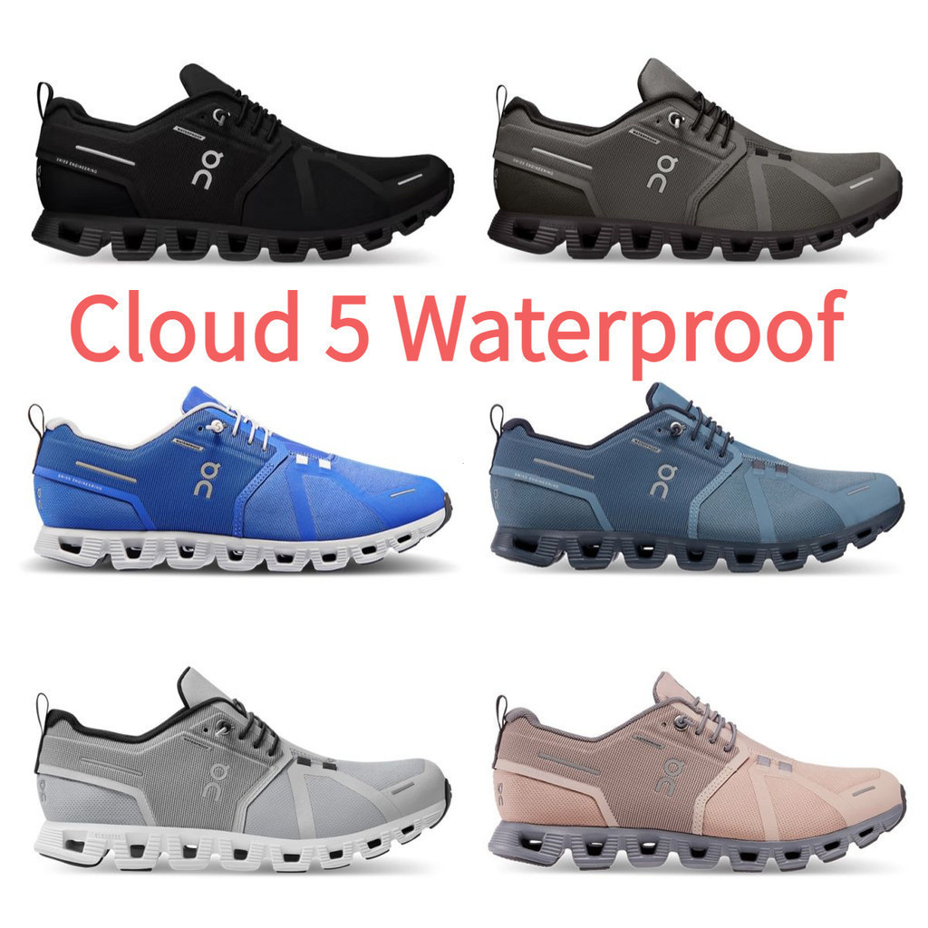 Giày thể thao chống nước On Running On Cloud 5 unisex