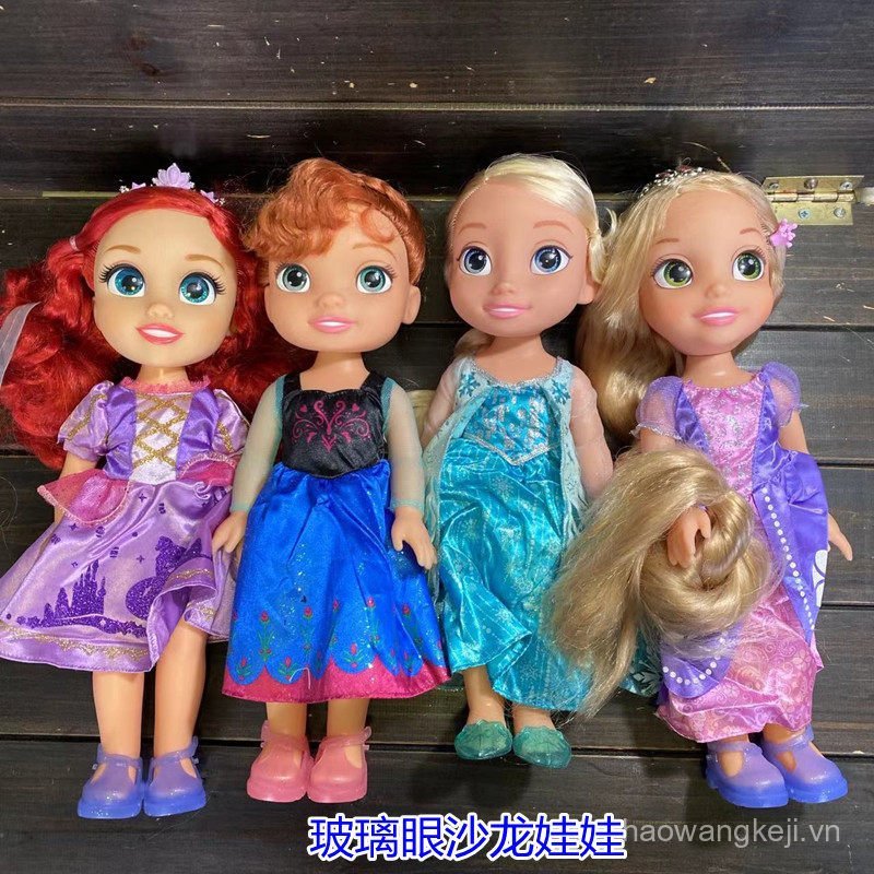 58 Yuan 35cm Kính Mắt Salon Búp Bê Aisha Anna Belle Rapunzel Đuôi Đặt Hàng Ánh Sáng Blemish HIFA