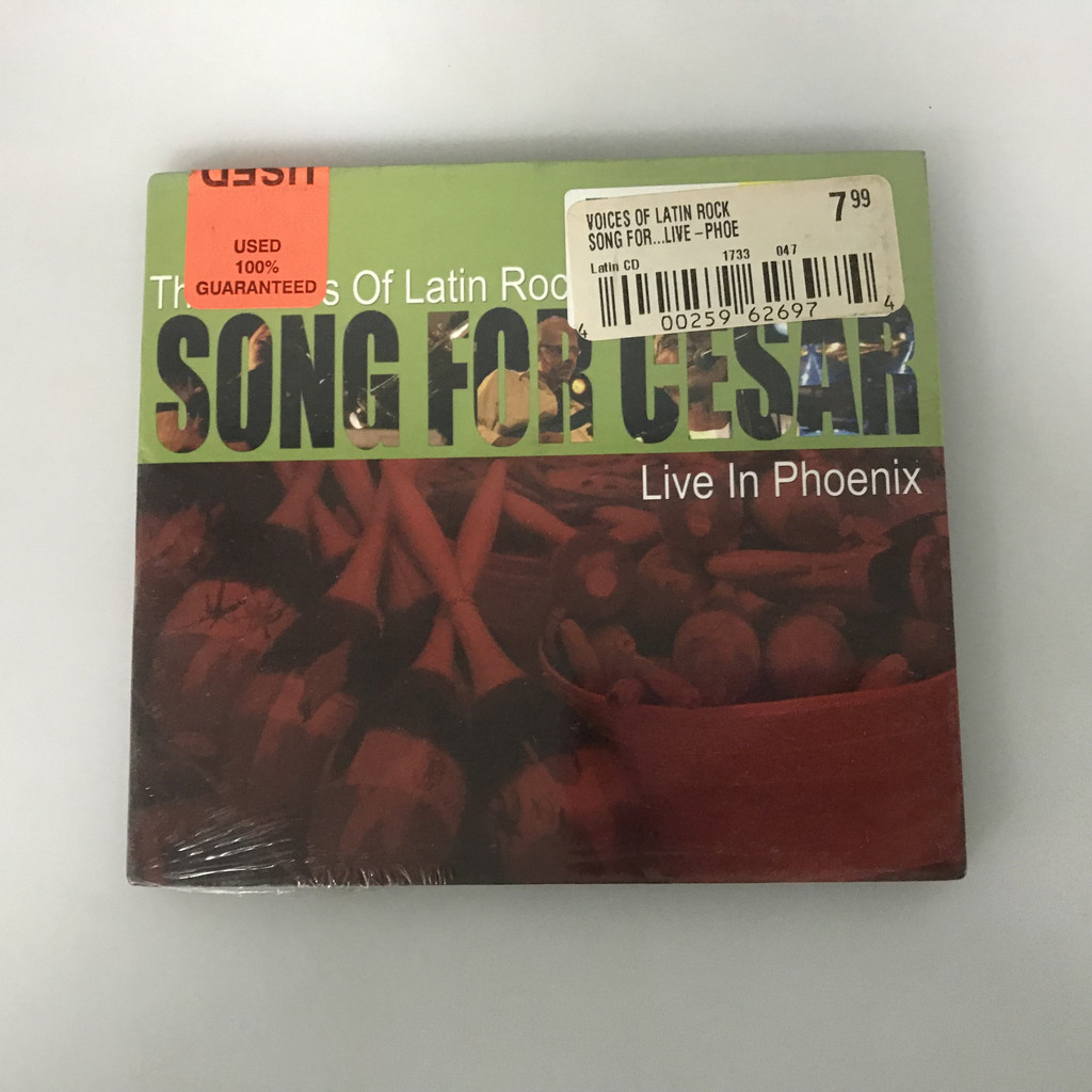 (Unsealing) ❈ ❈ THE VOICES OF LATIN ROCK SONG CHO CESAR zhong