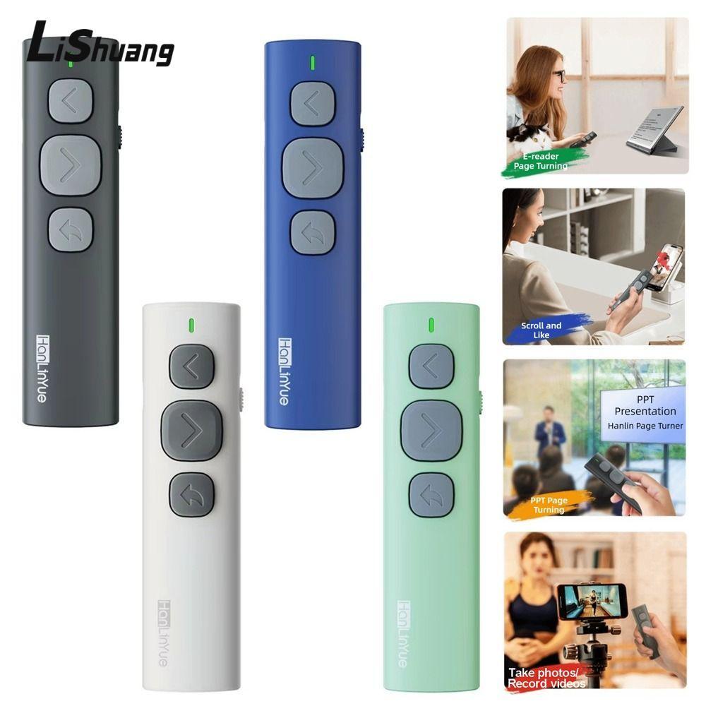 LISHUANG BT Page Turner, PPT Page Turning Sliding Video Ngắn E-book Reader, Chụp Ảnh Và Quay Video B