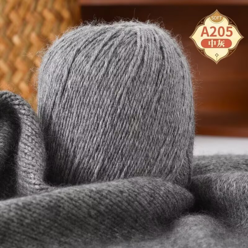 Len Cashmere Nhóm Sợi 50G Dệt Tay diy Khăn Len Mũ Chủ Đề 6 Dây Sợi Cashmere Len Dày Sợi Len cashmere