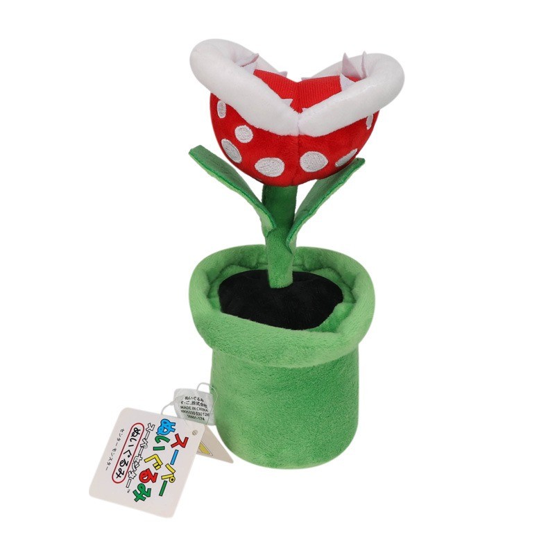 Super Mario Phong Cách Mới Piranha Nồi Đồ Chơi Mario Piranha Chậu Cây Miệng Lớn Hoa Sang Trọng Búp B