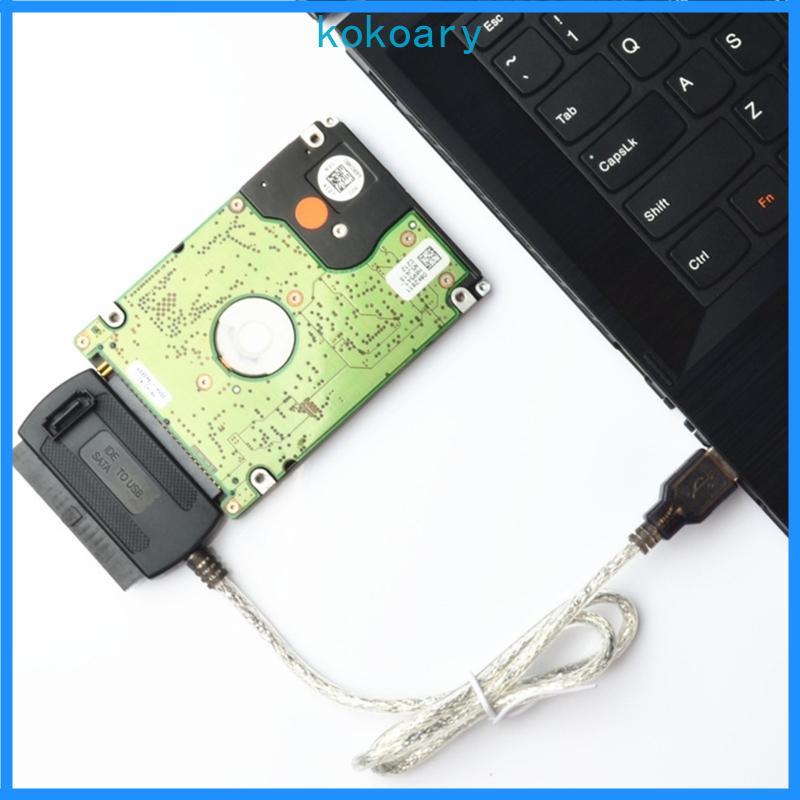 KOK Tốc Độ Nhanh USB Sang IDE Chuyển Đổi Cáp Cho Ổ Cứng Ngoài HDD Docking Station Cáp Linh Kiện Thay