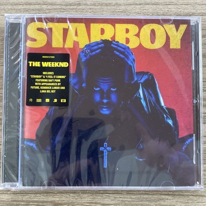 Bản Ghi Âm Nhạc Thương Hiệu Mới Chậu Brother Weeknd Album The Weeknd StarBoy CD Album 4-12-23