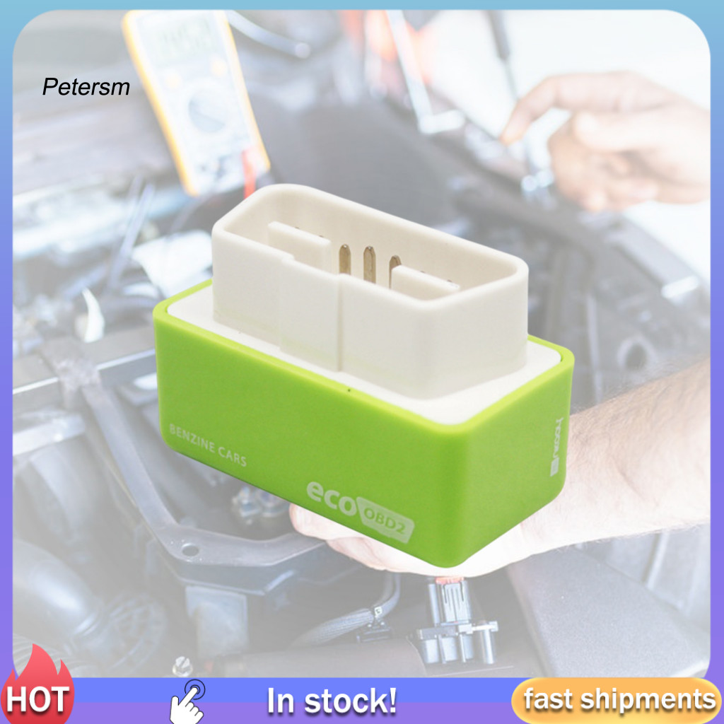 Thiết bị tiết kiệm xăng Eco OBD2 cắm cho ô tô, chip điều chỉnh Eco Pro, phù hợp xe lái dài