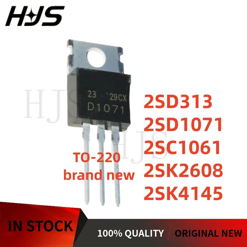 10 / chiếc MỚI 2SK4145 2SD313 2SK2608 2SC1061 2SD1071 TO-220 K4145 D313 K2608 C1061 D1071 Chất Lượng