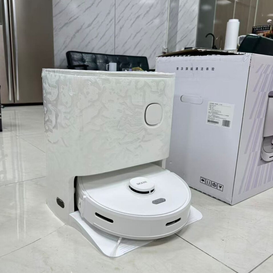 Robot hút bụi lau nhà INXNI U1 PRO tự giặt & sấy khô, khử khuẩn ion bạc, bản Q.Tế
