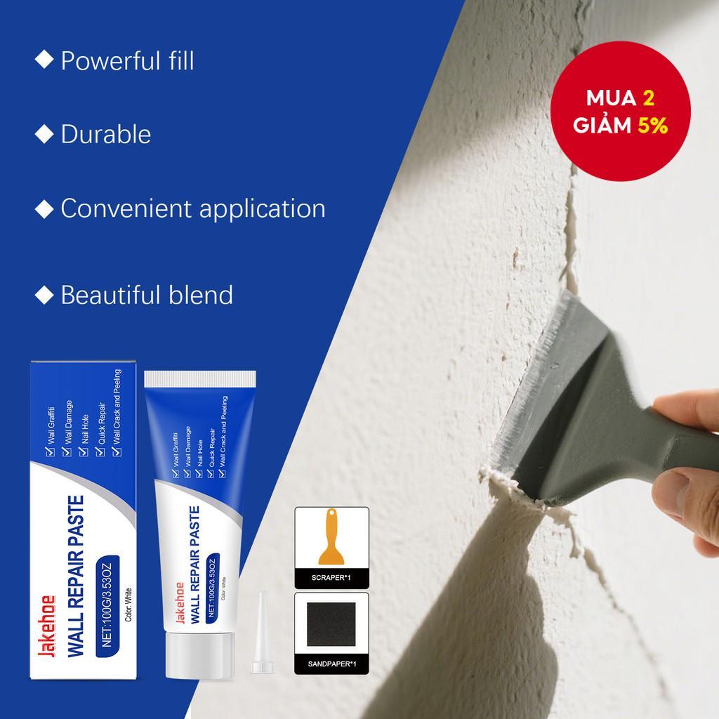 One PC All-in-One Wall Repair Putty Kit 100g với Acrylic Copolymer cho Lỗ & Vết nứt di động
