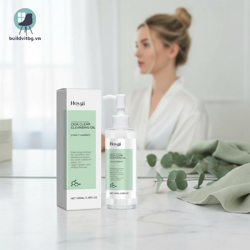 Dầu tẩy trang Bg Centella Tẩy trang Làm sạch sâu sắc Dưỡng ẩm Lỗ chân lông Thích hợp cho mọi loại da