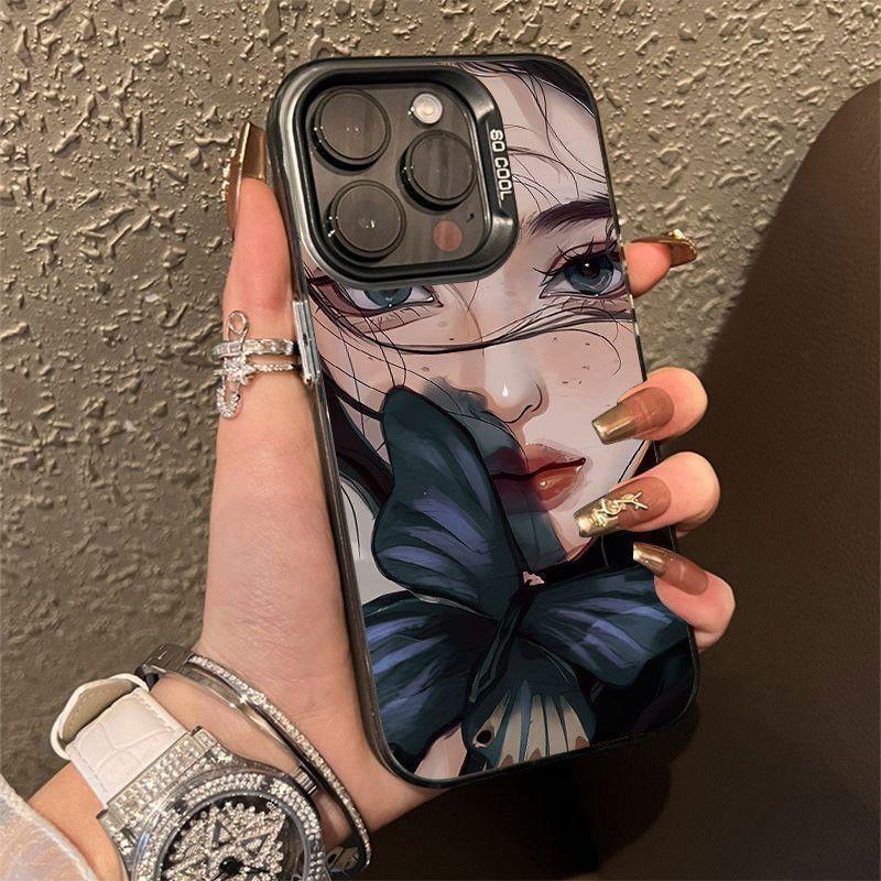 Thiết kế cực đẹp, chống rơi, phù hợp với iPhone 17 16 15 14 13 12 11 Pro Max 7 8 Plus X Xs Max BFCY2