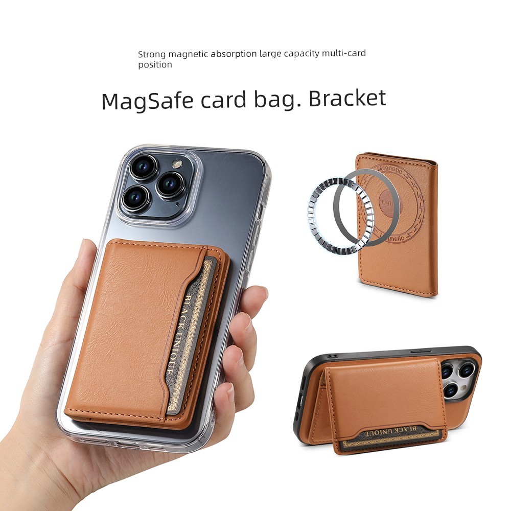 ví magsafe magsafe wallet Vỏ điện thoại bằng da Magsafe Thích hợp cho Apple từ tính