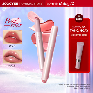   MUA 1 TẶNG 1  "NEW 2.0" Son Bóng JOOCYEE Glossy Rouge Dưỡng Dưỡng Ẩm Chăm Sóc Môi Căng Bóng Mượt Môi Trong Suốt Lâu Trôi Che Phủ Rãnh Môi Màu Sắc Thời Trang 