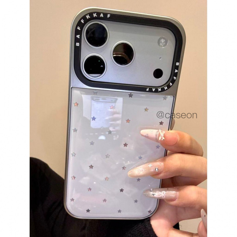 Ins Nền Trắng Ngôi Sao Nhỏ Thích Hợp Cho ihone17promax16pr Ốp Điện Thoại 15 Viền Mạ · 13