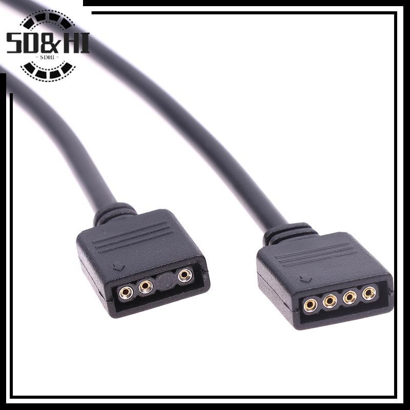 [SD & HI] Bo mạch chủ RGB SYNC Splitter 12V 4Pin 5V 3Pin RGB / ARGB SYNC HUB Cáp nối dài chuyển HUB 