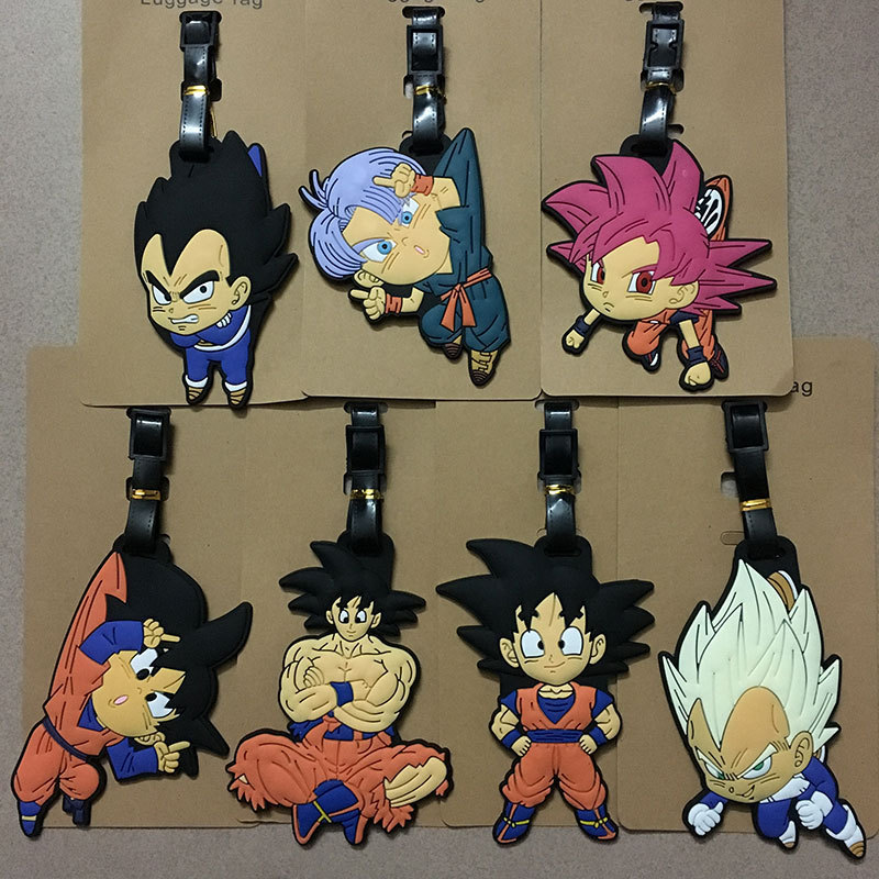 IQQW Travel Essential Boarding Pass Dragon Ball Goku Thẻ hành lý