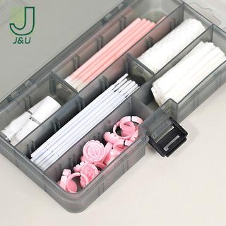 J & U Di Động Nhựa Lông Mi Giả Hộp Rỗng Lông Mi Giá Đỡ Hộp Đựng Lưu Trữ Tổ Chức Nghề Nghiệp Trang Điểm Dụng Cụ Lash Tiếp Liệu Mới