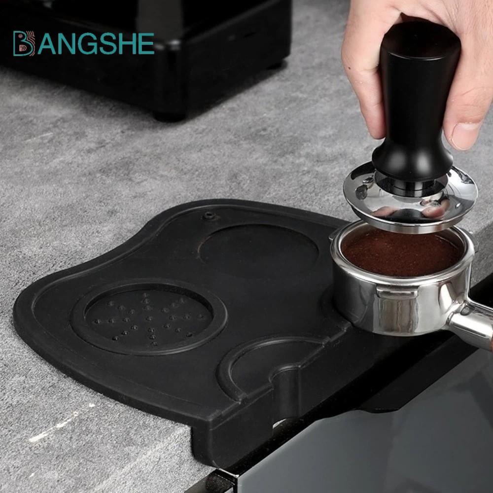 Thảm Tamper Cà Phê BANGSHE Espresso, Thảm phân phối bột chống trượt chống trượt, Dụng cụ pha cà phê 