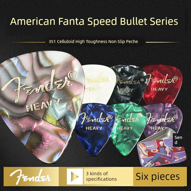 Fender PICK Fanta Quét Tốc Độ Chơi Đàn Guitar Điện