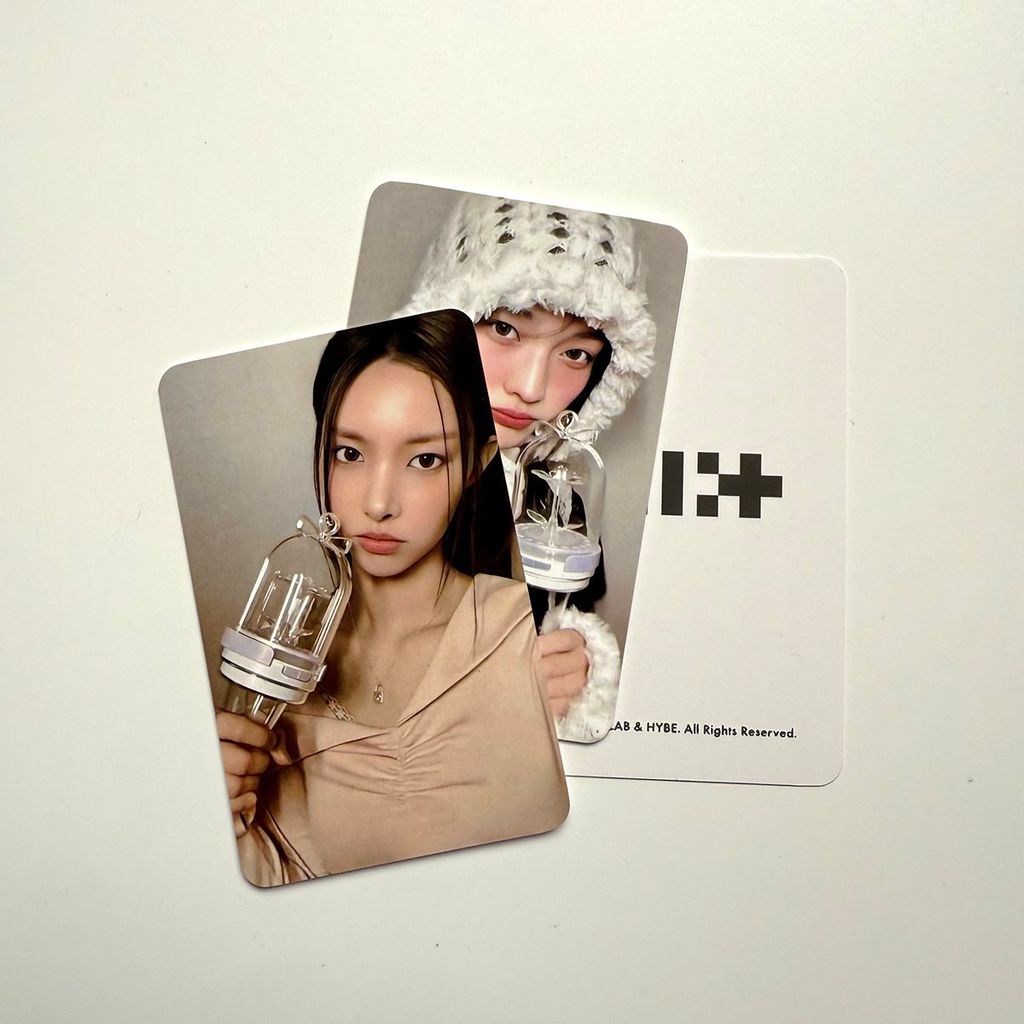 ILLIT hỗ trợ đèn thẻ nhỏ lightstick quà tặng gậy cùng loại thẻ nhỏ GLLIT hỗ trợ xung quanh