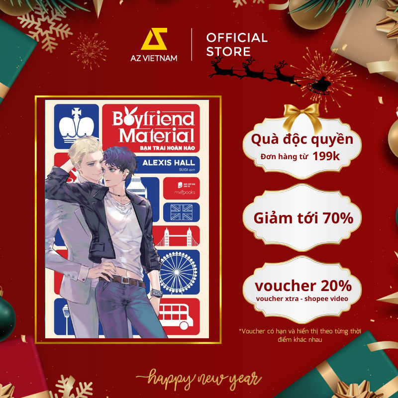 Sách - Boyfriend Material - Bạn Trai Hoàn Hảo