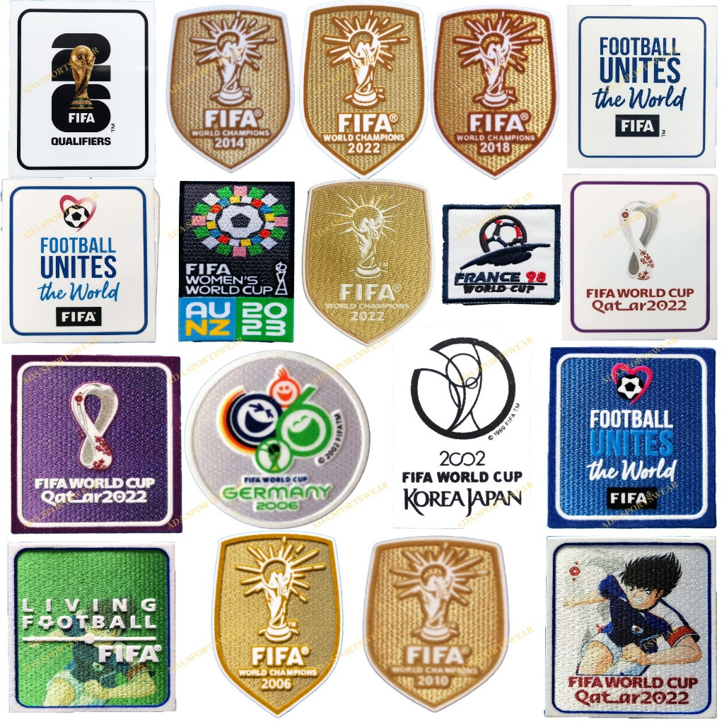 Hot Press PATCH / BADGE WORLD CUP QUALIFIERS 20261998 2006 2014 Đức World Cup Arm Patch 2022 Cartel 