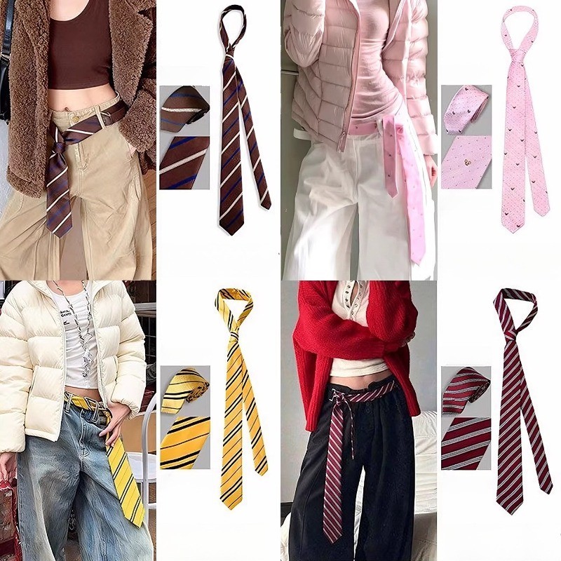 Mùa Thu Đông - Thắt Lưng Retro Sọc, Phong Cách Mới Cho Phụ Nữ