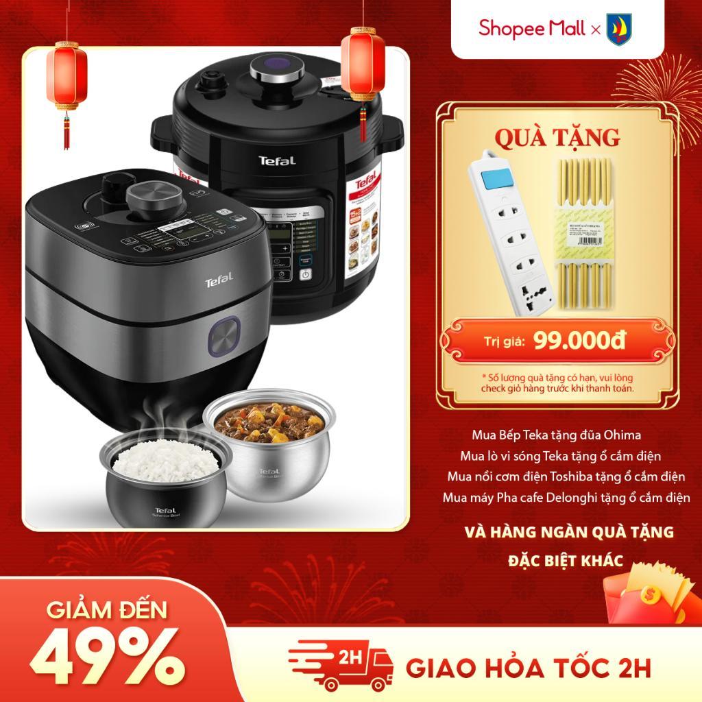 Nồi áp suất điện Tefal CY638868/ CY601868 - Bảo hành 2 năm, hàng chính hãng, Hỏa tốc 2h HCM